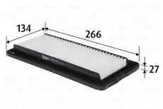 Фильтр воздушный VALEO 585173