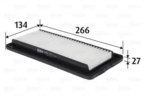 Фильтр воздушный VALEO 585173