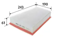 Фильтр воздушный VALEO 585355