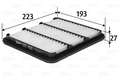 Фильтр воздушный VALEO 585408