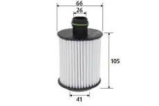 Фильтр масляный VALEO 586593 Opel