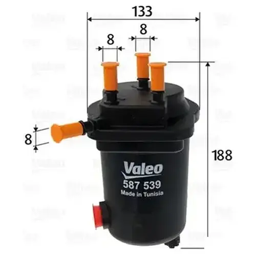Топливный фильтр VALEO 587539