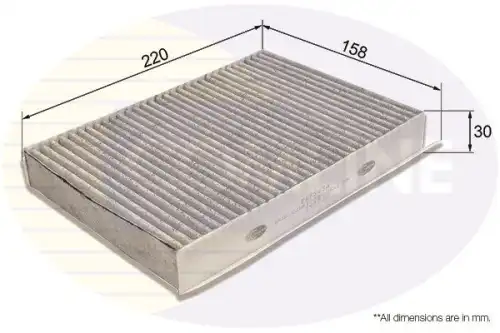 Салонный фильтр COMLINE EKF343A