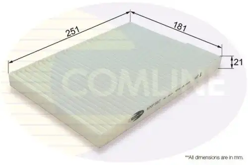 Салонный фильтр COMLINE EKF387