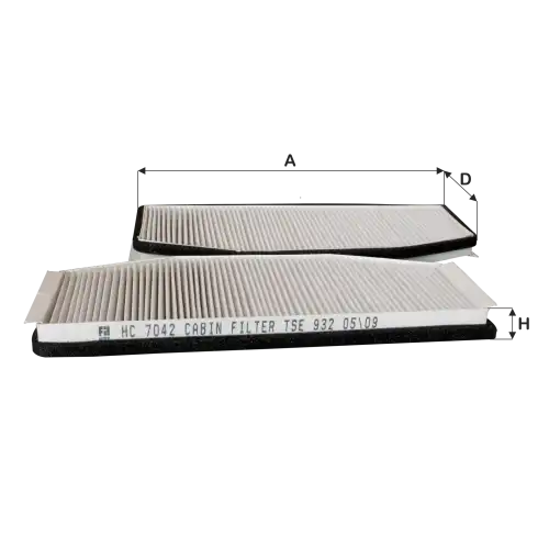 Салонный фильтр FIL FILTER HC7042