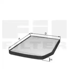 Салонный фильтр FIL FILTER HCK7047