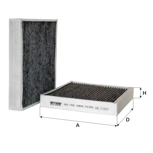 Салонный фильтр FIL FILTER HCK7105