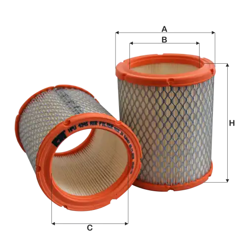 Фильтр воздушный FIL FILTER HPU4345