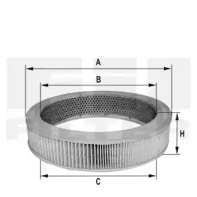 Фильтр воздушный FIL FILTER HPU4392