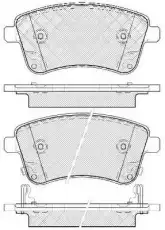 Тормозные колодки дисковые FIT FP0005