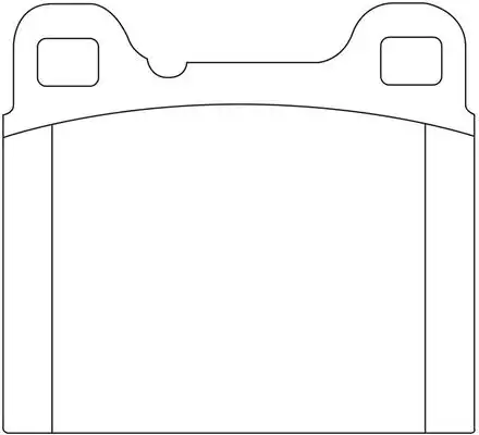Тормозные колодки дисковые FIT FP0031