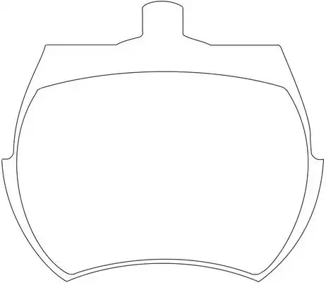 Тормозные колодки дисковые FIT FP0288