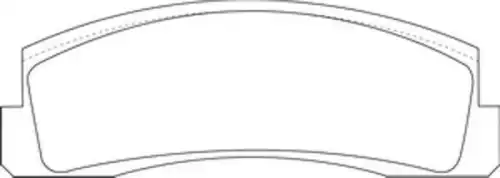 Тормозные колодки дисковые FIT FP0291