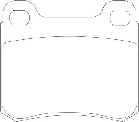 Тормозные колодки дисковые FIT FP0335