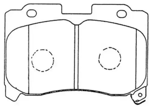 Тормозные колодки дисковые FIT FP0629