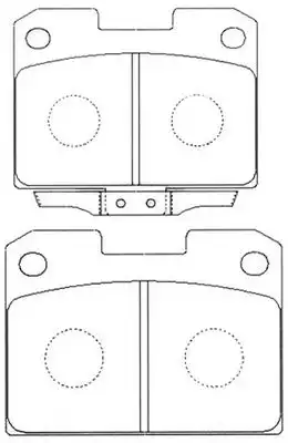 Тормозные колодки дисковые FIT FP0631