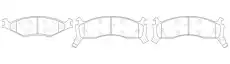 Тормозные колодки дисковые FIT FP0719