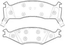 Тормозные колодки дисковые FIT FP0719