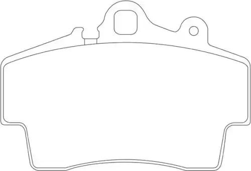 Тормозные колодки дисковые FIT FP0737