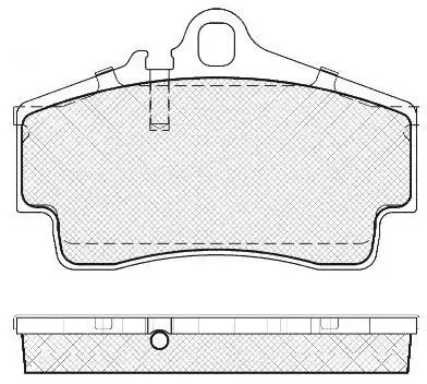 Тормозные колодки дисковые FIT FP0738
