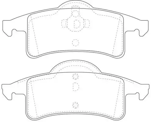 Тормозные колодки дисковые FIT FP0791