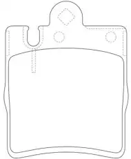 Тормозные колодки дисковые FIT FP0873