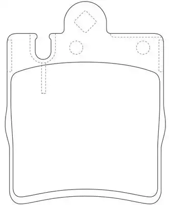 Тормозные колодки дисковые FIT FP0873