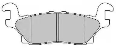Тормозные колодки дисковые FIT FP1120
