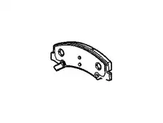 Тормозные колодки дисковые GM 19207421