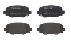 Тормозные колодки дисковые задняя ось BREMBO P37020