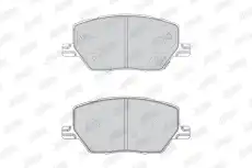 Тормозные колодки дисковые передняя ось JURID 573610J