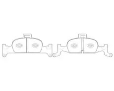 Тормозные колодки дисковые NIBK PN0728