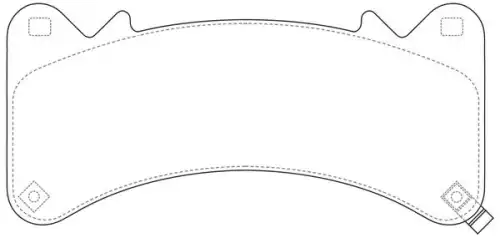Тормозные колодки дисковые FIT FP1910