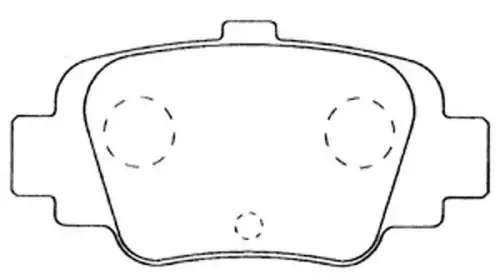 Тормозные колодки дисковые FIT FP2108