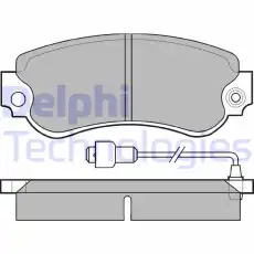 Тормозные колодки дисковые DELPHI LP2719