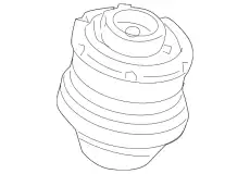 подушка ДВС левая MB 211 240 34 17