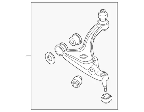 Рычаг подвески MAZDA F189-34-350A