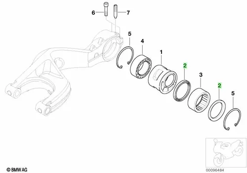 33 17 7 659 174 Сальник BMW