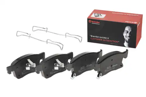 Тормозные колодки дисковые передняя ось BREMBO P 59 091