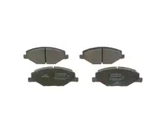Тормозные колодки дисковые передняя ось BOSCH 0 986 495 390