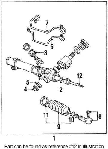 Рулевая тяга VOLVO 6819455