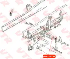 MAN1404TRK САЙЛЕНТБЛОК СТАБИЛИЗАТОРА VTR