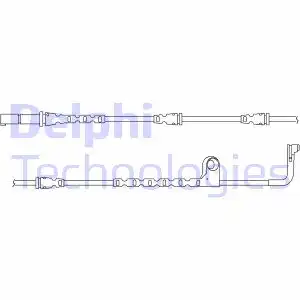 Датчик тормозных колодок DELPHI LZ0226