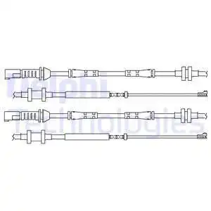 Датчик тормозных колодок DELPHI LZ0213