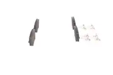 Тормозные колодки дисковые задняя ось BOSCH 0 986 494 637