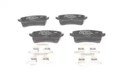 Тормозные колодки дисковые задняя ось BOSCH 0 986 494 637