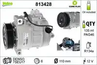 Компрессор кондиционера 813428 VALEO