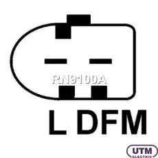  РЕГУЛЯТОР ГЕНЕРАТОРА RN9100A UTM