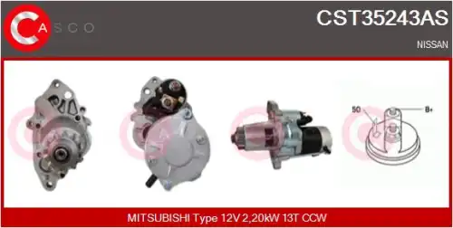 Стартер CASCO CST35243AS