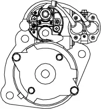 Стартер PRESTOLITE ELECTRI M93R3007SE